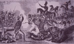 La bataille de Churubusco, guerre américano-mexicaine - American School