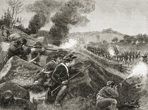 Les Britanniques se retirant de Lexington, de 