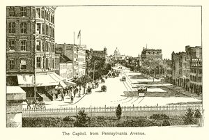 Le Capitole, depuis Pennsylvania Avenue - American School