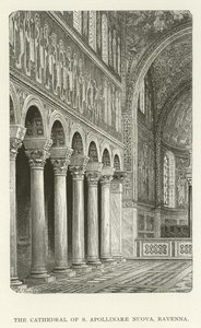 La cathédrale de S Apollinare Nuova, Ravenne - American School