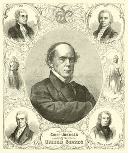 Les juges en chef des États-Unis, août 1864