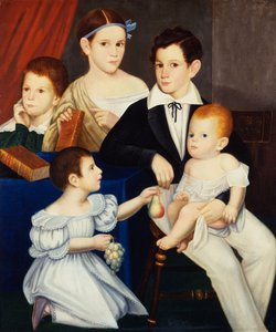 Les enfants du Dr. Elias Ogden, Natchez, Mississippi - American School
