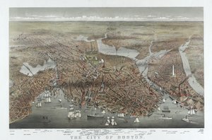 La ville de Boston, pub. 1873 - American School