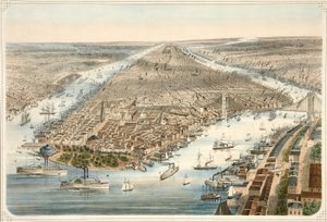 La ville de New York, pub. 1876