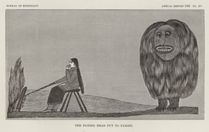 La tête volante mise en fuite - American School