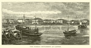 La concession étrangère à Canton - American School