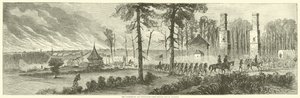 Les quatorzième et vingtième corps quittant Atlanta, novembre 1864