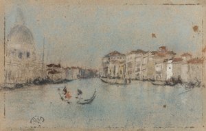 Le Grand Canal, Venise, vers 1879-80 - American School