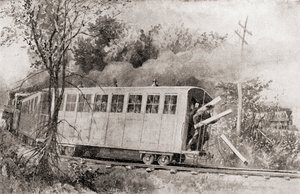 La grande chasse à la locomotive ou le raid d