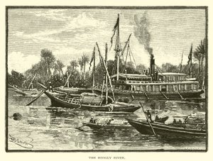 Le fleuve Hoogly - American School