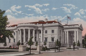 The Memorial Continental Hall, Washington DC (lithographie couleur) - American School