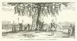La Réforme, décimant un régiment - American School