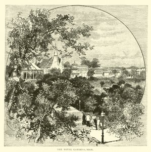 Les jardins royaux, Siam - American School