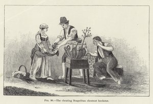 Le marchand de marrons napolitain tricheur - American School