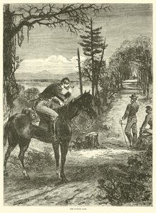 La ligne de courrier, avril 1863 - American School