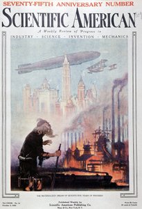 Le rêve réalisé de 75 ans de progrès - dans « Scientific American » du 02/10/1920 - American School