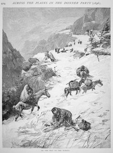 Le malheureux groupe Donner - American School