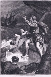 Les derniers moments de Sir Humphrey Gilbert, illustration de Cassell
