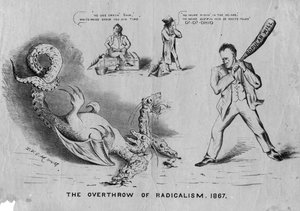 Le renversement du radicalisme, 1867 - American School