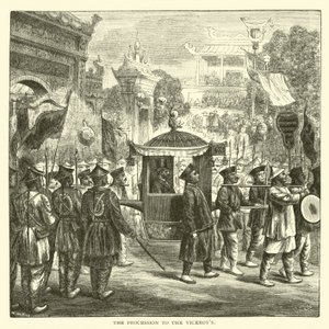 La procession vers les vice-rois - American School