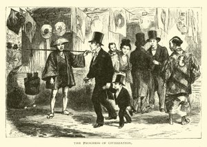 Le progrès de la civilisation - American School