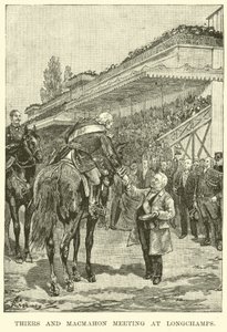 Rencontre de Thiers et Macmahon à Longchamps - American School