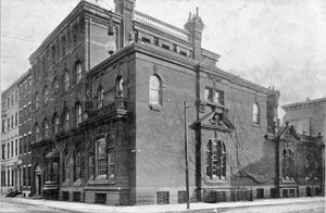 Résidence de Thomas Alexander Scott, S. Rittenhouse Square, coin de la 18e rue - American School