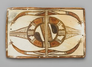 Carreau, fabriqué à Mesa, Arizona par le peuple Hopi - American School