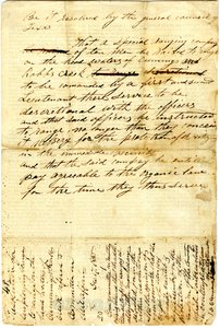 Au peuple du Texas concernant le siège de la garnison mexicaine à San Antonio de Bexar, 10 décembre 1835 - American School