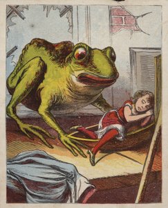 Crapaud trouvant une fille endormie - American School
