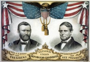 Ulysses S. Grant. 1869 - American School