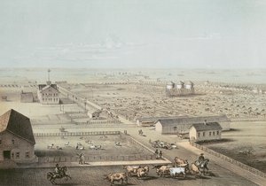 Union Stockyards, Chicago - American School
