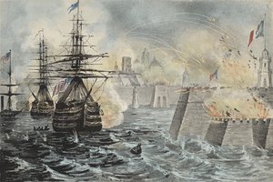 Bombardement victorieux de Vera Cruz - American School