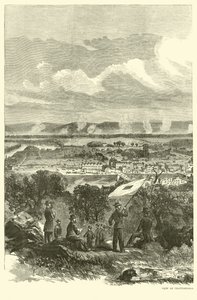 Vue de Chattanooga et du camp fédéral, novembre 1863 - American School