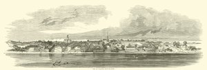 Vue de Vicksburg depuis le fleuve, juin 1862 - American School