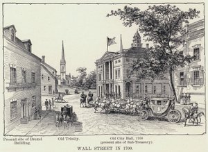 Wall Street en 1700 - American School