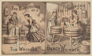 Blanchisseuses au travail