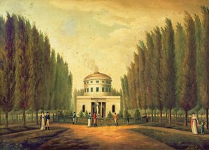 Travaux hydrauliques, Centre Square, Philadelphie, vers 1815