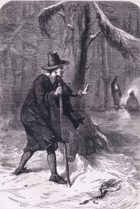 William dans la forêt, illustration de l