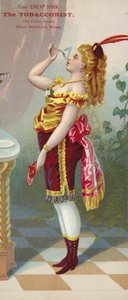 Femme buvant - American School