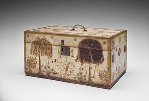 Boîte à ouvrage, vers 1830-40 - American School