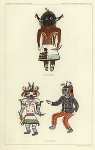 Wukokoti, Kohonino (lithographie couleur) - American School