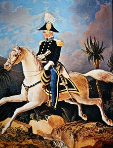 Zachary Taylor (lithographie en couleur) - American School