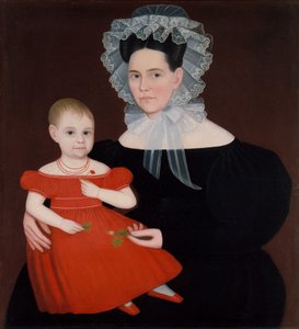 Mme Mayer et sa fille, 1835-40