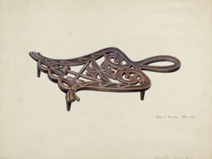 Support de fer plat - Amos C. Brinton
