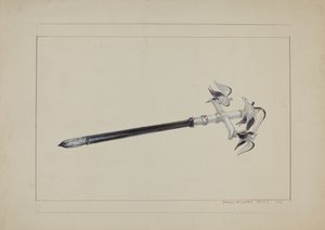 Stylo en verre - Amos C. Brinton