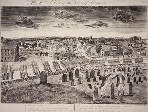 Vue de la ville de Concord