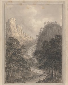 Vues en Angleterre, Écosse et Pays de Galles : Lueur du soir à Lowdoor - Amos Green