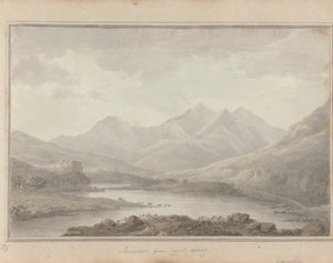 Vues en Angleterre, Écosse et Pays de Galles : Snowdon, depuis Capel Cerrig - Amos Green