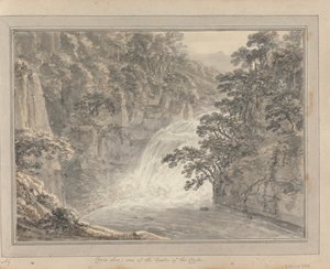 Vues en Angleterre, Écosse et Pays de Galles : Tour en Écosse ; Corie Lin ; une des chutes de la Clyde - Amos Green
